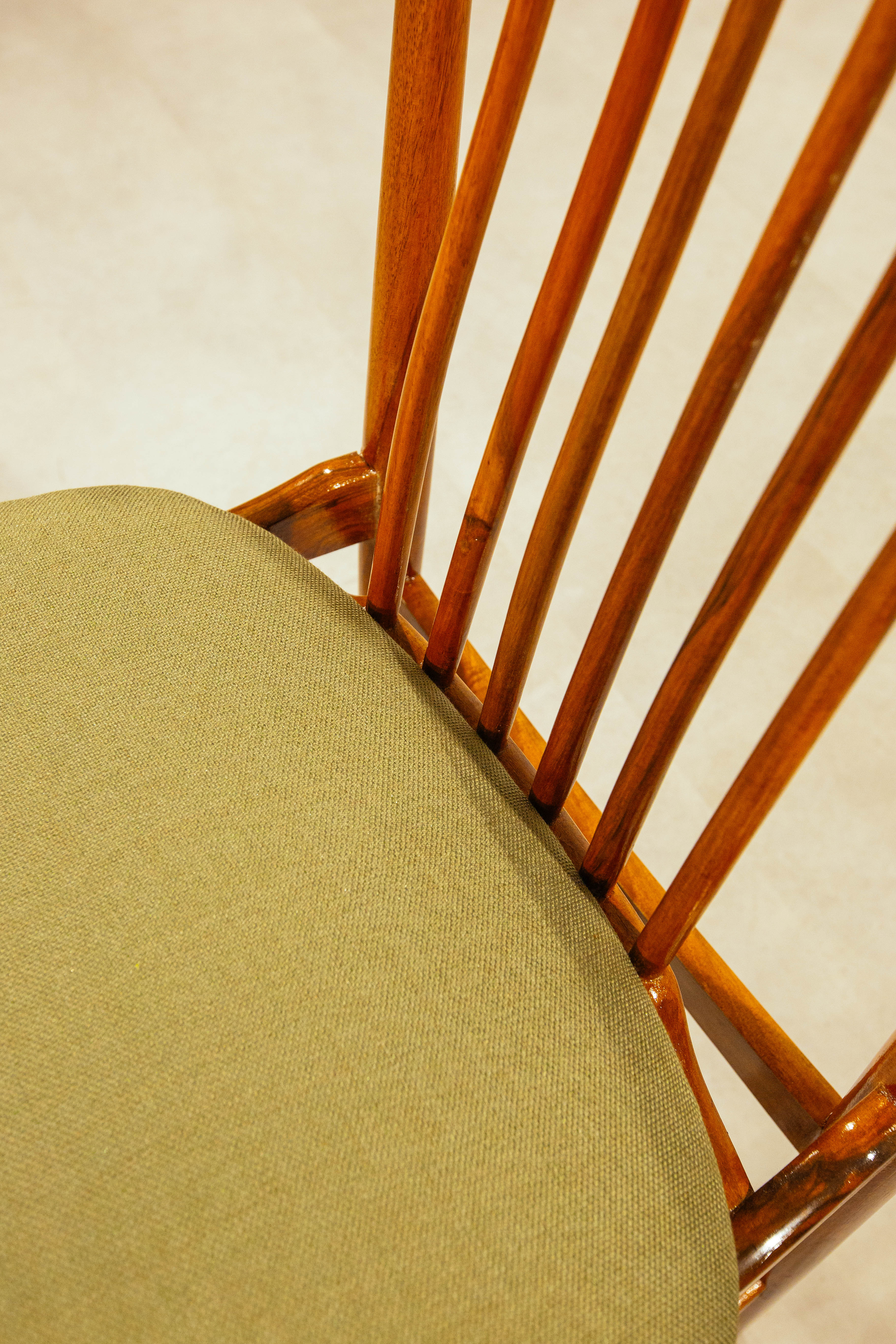 Spindle Back Dining Chairs (6 pieces)